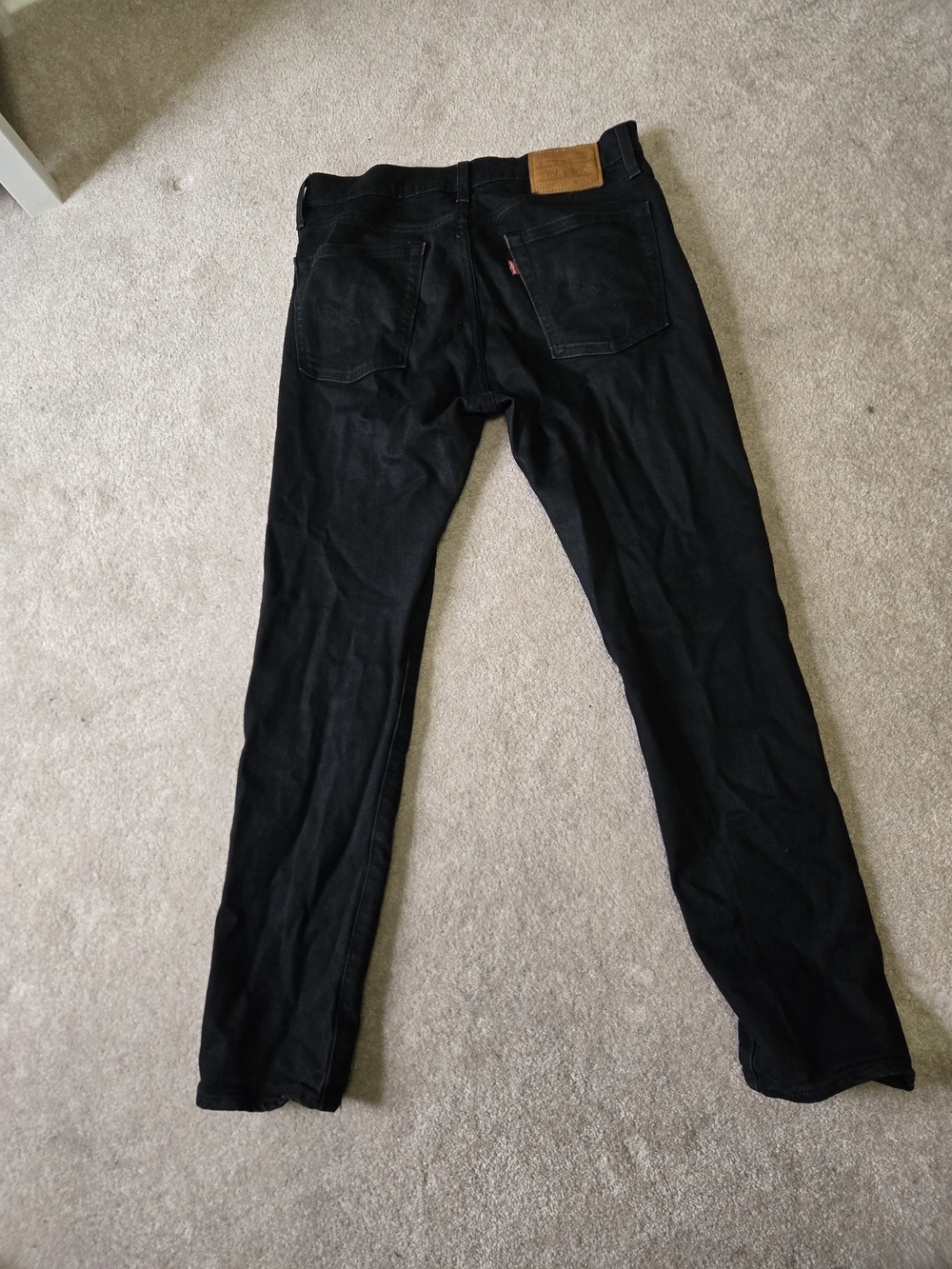 Men'sLevis 510 Premium Black Skinny Leg Jeans